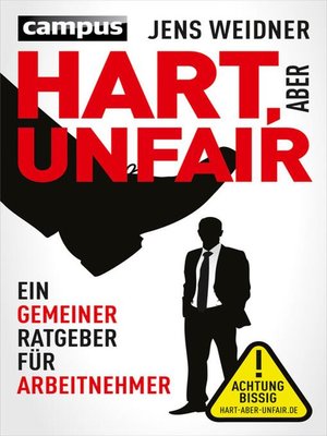 cover image of Hart, aber unfair